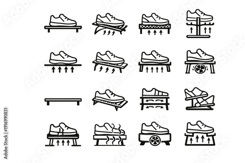 Vector generation logic stand focus calm elevation underside simple image rack airflow