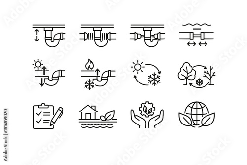 Focus logic simple vector expansion movement generation image environment icon temperature silhouette