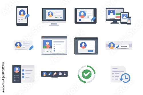 Expanded generation editor edit image icon simple vector toolbar profile inline modal