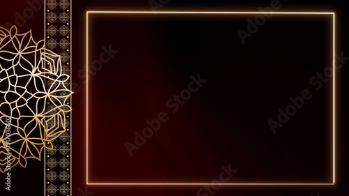 Subtle Glow Ethos Wedding Ornamental Golden Motion