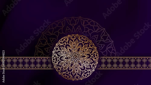 Subtle Motion Solaris Kaleidoscopic Flower of Life Animation