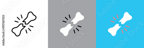 骨折のアイコン