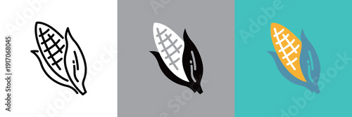 とうもろこしのアイコン