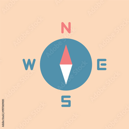 方位磁針のアイコン