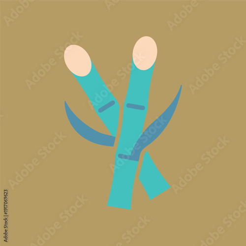 サトウキビのアイコン
