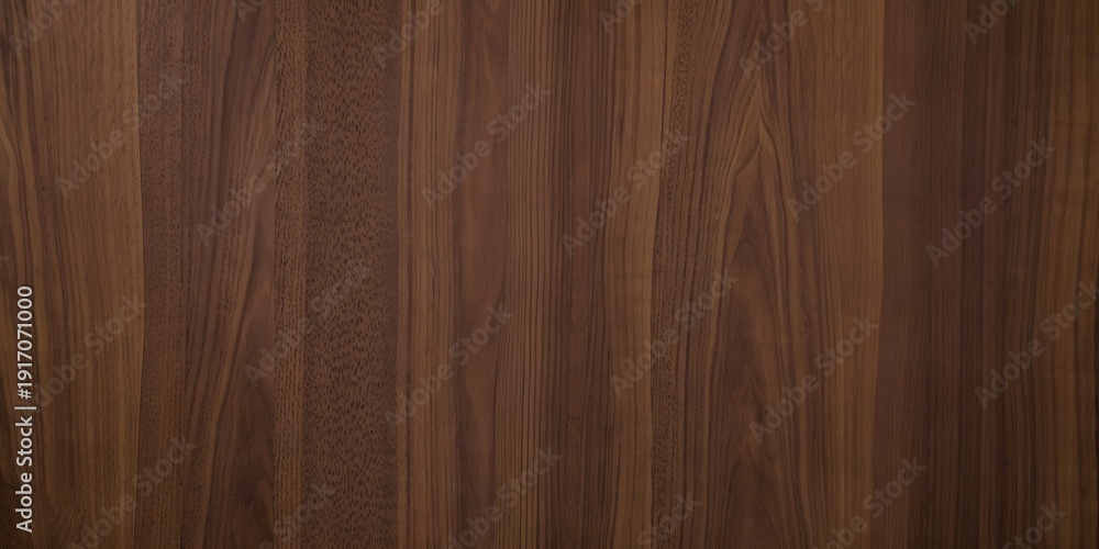 Natural dark brown walnut wood grain texture background