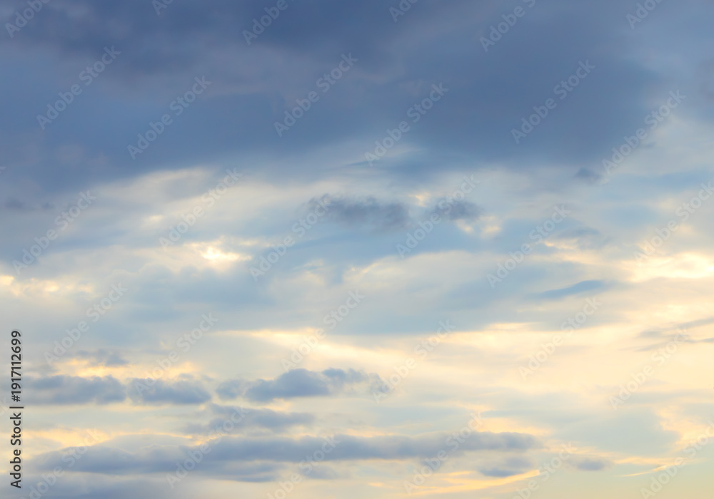 Fototapeta premium blue sky with clouds