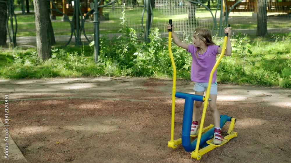 custom made wallpaper toronto digitalLittle girl are engaged on sports apparatus