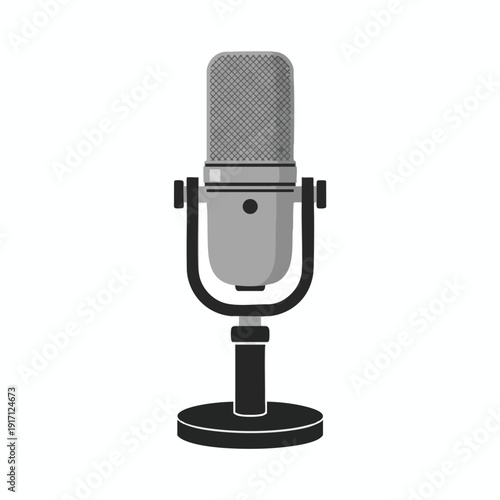 High Quality Studio Microphone for Professional Recording and Broadcasting