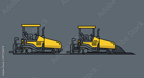 Asphalt Compactor Machines Road Construction Equipment.