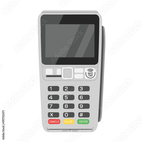 Modern Mobile Payment Device for Contactless Transactions and Business Use