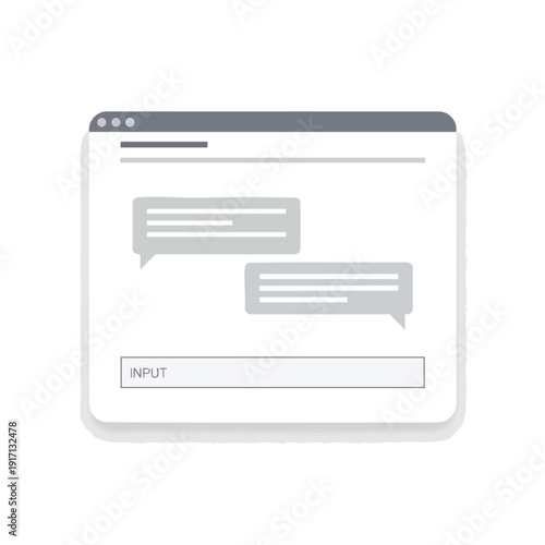 Modern Digital Device with Interactive Messaging Interface for Communication and Connectivity