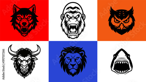 mascot logo designs ideal for esports branding and streaming channels