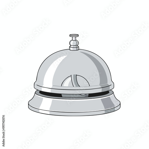 Elegant Service Bell for Hospitality and Customer Service
