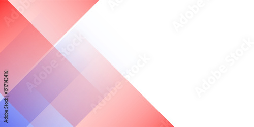 Abstract sports halftone background with dynamic red, white and blue stripes