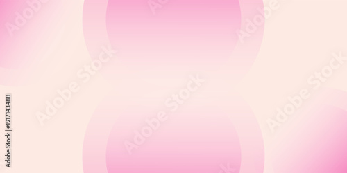 Simple background, modern minimalist pink and yellow gradations, circle art modern nice abstract