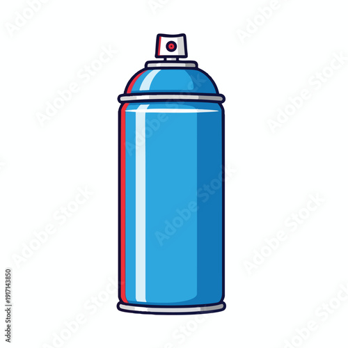 Colorful Spray Paint Can for Artistic and Creative Projects