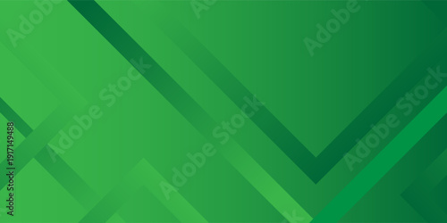 Green abstract background with geometric shapes gradient color for presentation design. Suit for business, corporate, institution, conference, party, festive, seminar, and talks.