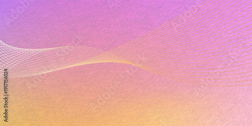 Abstract Wavy Lines and Gradient A minimalist composition showcasing flowing, dynamic lines and a soft gradient of colors, evoking a sense of fluidity and artistic expression.