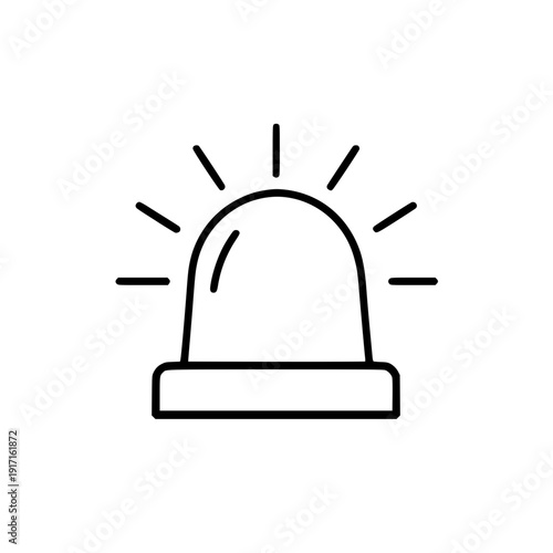 Siren Icon silhouette