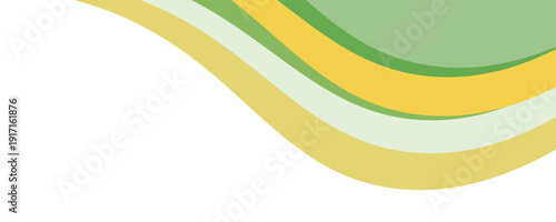 Aesthetic Fresh green and yellow gradient background.abstract green blurryn vector texture .eps 10