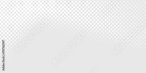 Vector dot white gray wave light technology texture background. Abstract big data digital concept art simple