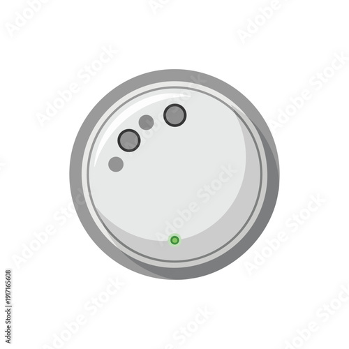 Modern Smartwatch with Heart Rate Monitor Display