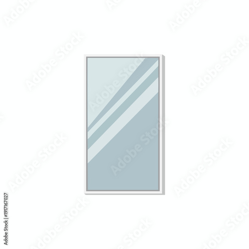 Modern Tall Glass Mirror for Interior Decoration and Home Design