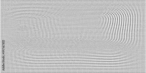 Black-white gradient halftone dots background. Pop art in vector illustration