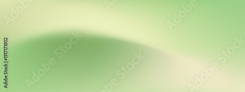 Fresh spring background with color gradation. Green and white soft gradient creating dreamy backdrop perfect for seasonal designs