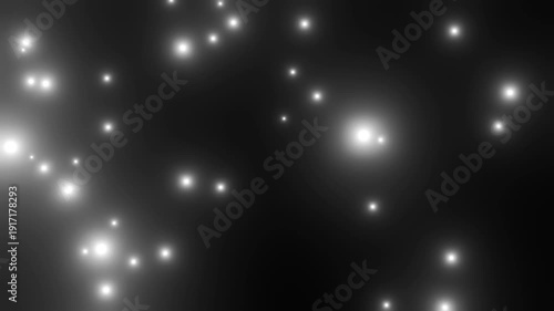 次々と降り落ちる白い粒子