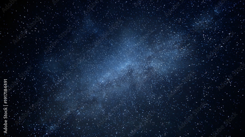 Obraz premium Stunning View of the Milky Way Galaxy with Countless Stars and Cosmic Dust.