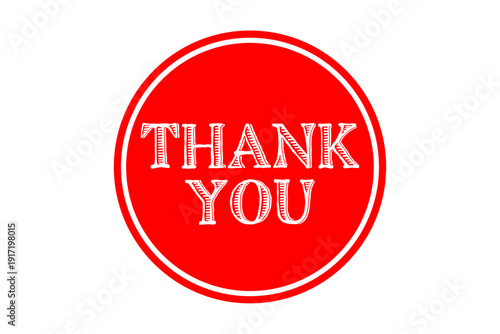 THANK YOU - THANK YOU おしゃれでよく目立つロゴマーク
