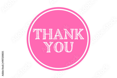 THANK YOU - THANK YOU おしゃれでよく目立つロゴマーク
