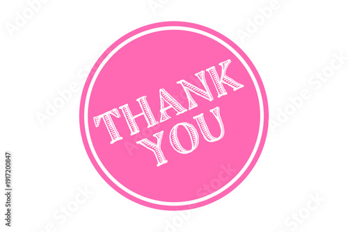 THANK YOU - THANK YOU おしゃれでよく目立つロゴマーク
