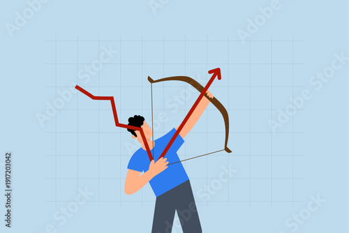 Economic recovery, The businessman in the Federal Reserve decision caused upward trend of the graph to increase