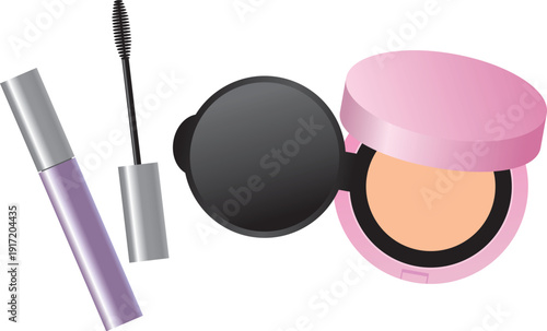 マスカラとクッションファンデーションのセット