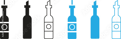 Syringe Icon Set Vector – Medical Injection and Vaccination Symbol Collection