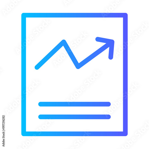 analytics gradient icon