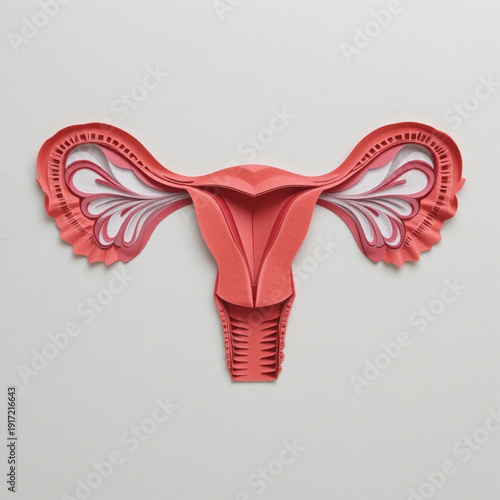ovary paper art 