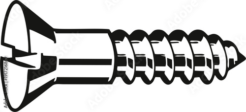 Industrial Wood Screw Bolt for Construction and Carpentry Hardware