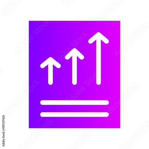 analytics gradient icon