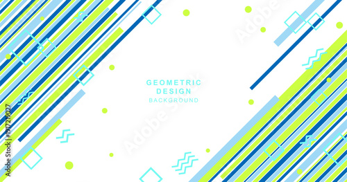 斜線で組み合わせた幾何学的な背景素材