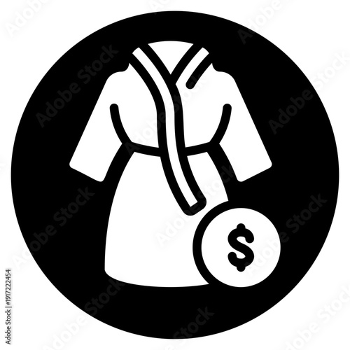 money glyph icon