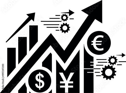 Economic growth and currency exchange rate fluctuations