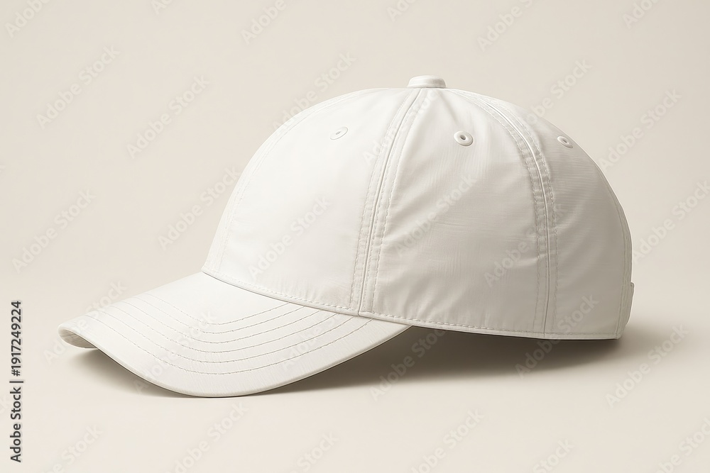 Fototapeta premium White baseball cap mockup