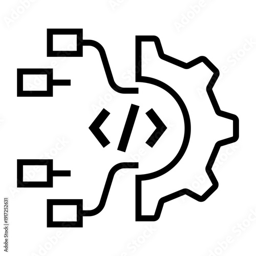 software development Line Icon