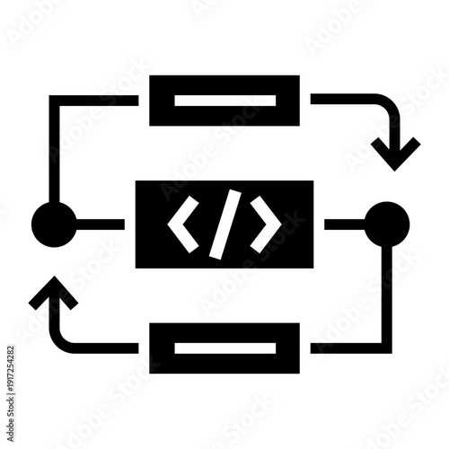 software development Solid icon