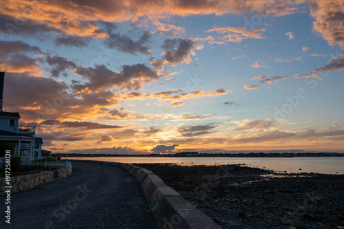 SUNSET BY THE SEA
