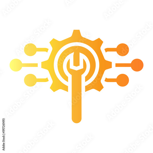 software development Gradient icon